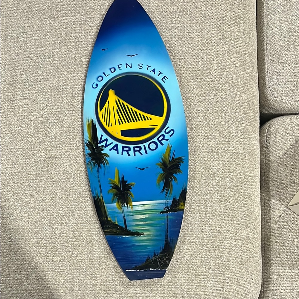 Golden State Warriors Blue Wall Decor